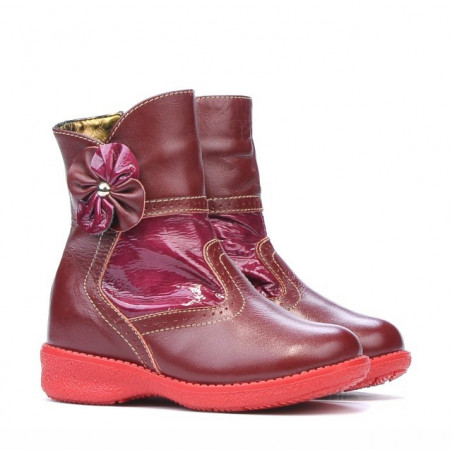 Kleinkinderstiefel 20c bordeaux