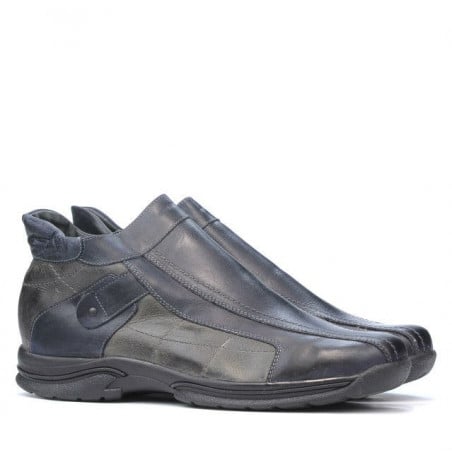 Herrenstiefel 416m Tuxon schwarz+grau