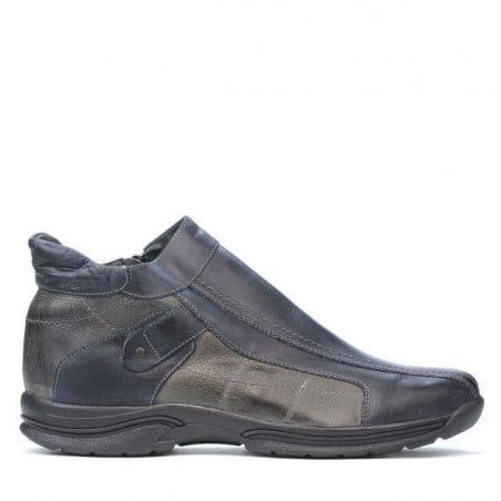 Herrenstiefel 416m Tuxon schwarz+grau