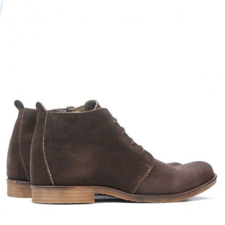 Herrenschuhe 412 Kaffee Velours