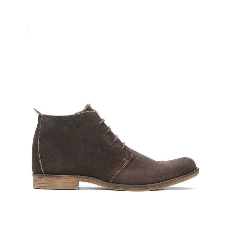 Herrenschuhe 412 Kaffee Velours