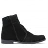 Herrenschuhe 413 schwarz Velours