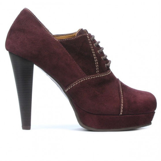Elegante Damenschuhe 1091 weinrot Antilope Elegante Damenschuhe 1091 weinrot Antilope