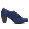 Damen Freizeitschuhe 167 Indigo Veloursleder