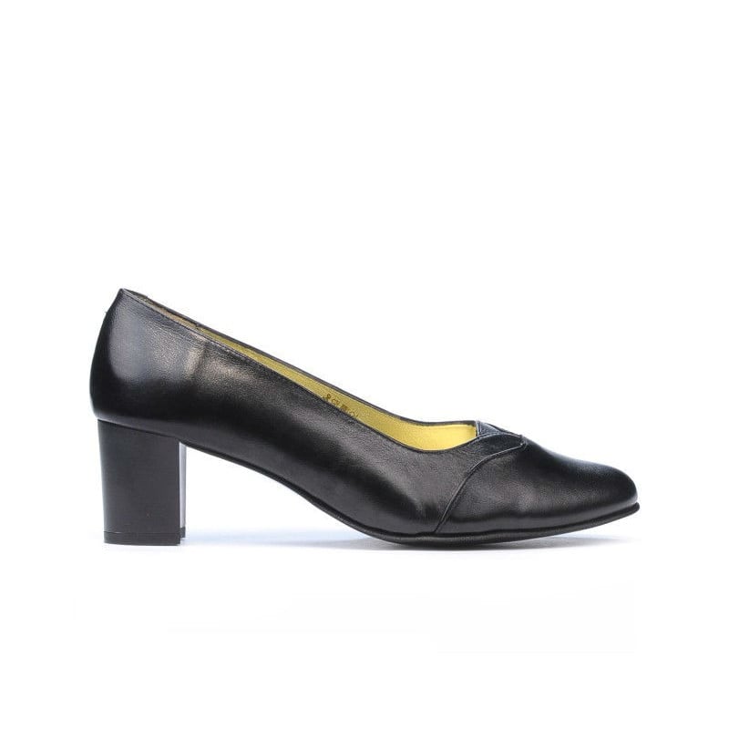 Elegante Damenschuhe (weites Modell) 1072xxl schwarz
