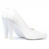 Elegante Damenschuhe 1090 weiß