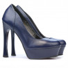 Elegante Damenschuhe 1212 Indigo