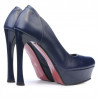 Elegante Damenschuhe 1212 Indigo