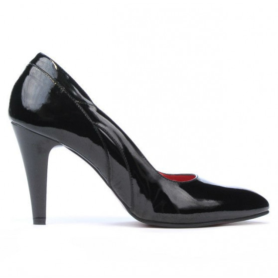 Elegante Damenschuhe 1218 schwarzer Lack Elegante Damenschuhe 1218 schwarzer Lack