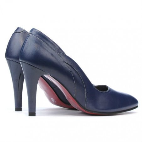 Elegante Damenschuhe 1218 Indigo