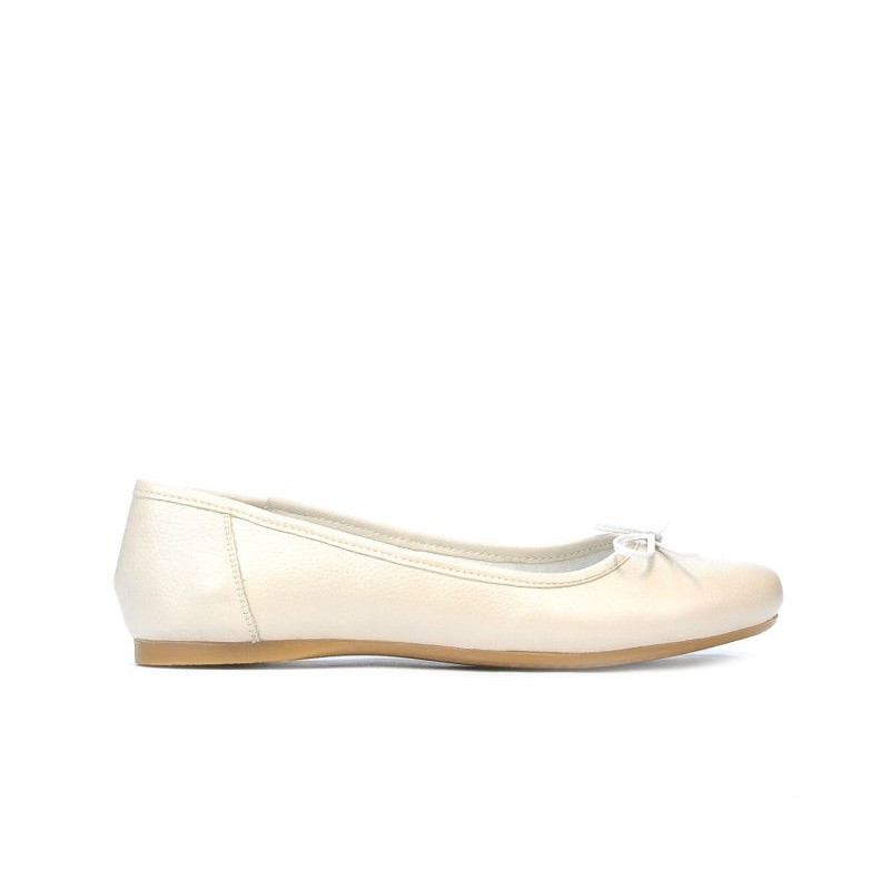 Damen Ballerinas 184 beige