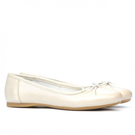 Damen Ballerinas 184 beige