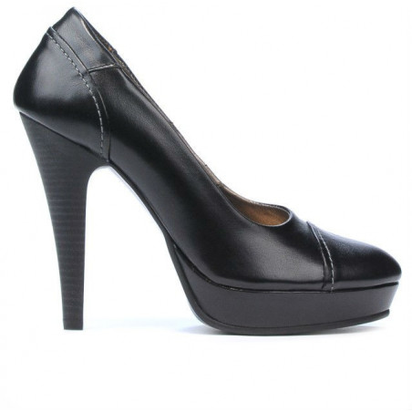 Elegante Damenschuhe 1082-1 schwarz