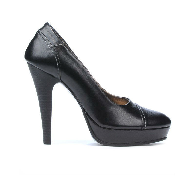 Elegante Damenschuhe 1082-1 schwarz