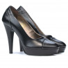 Elegante Damenschuhe 1082-1 schwarz