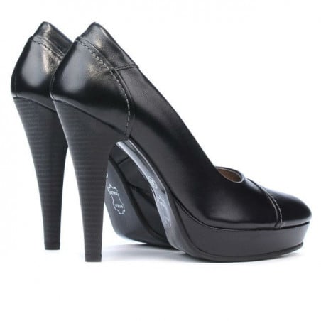 Elegante Damenschuhe 1082-1 schwarz
