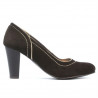 Elegante Damenschuhe 1205 braun antilope