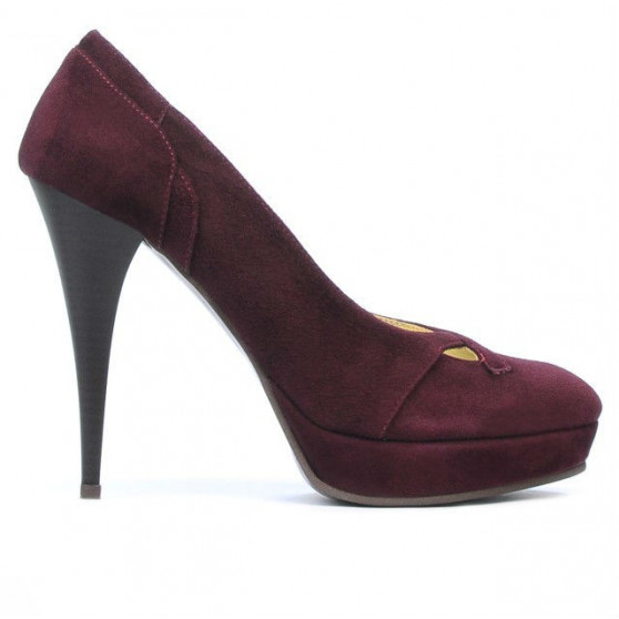 Elegante Damenschuhe 1092 bordeaux Antilope Elegante Damenschuhe 1092 bordeaux Antilope