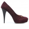 Elegante Damenschuhe 1092 bordeaux Antilope