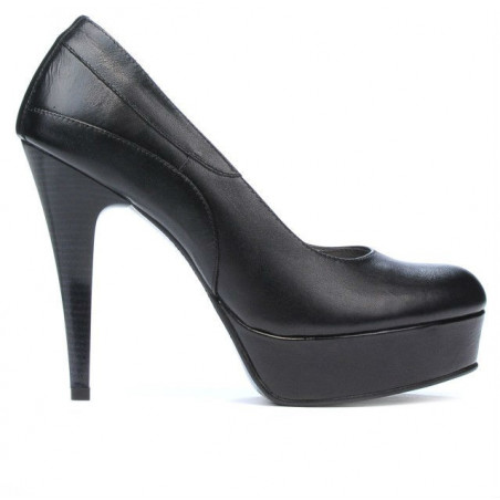 Elegante Damenschuhe 1201 Schwarz