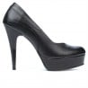 Elegante Damenschuhe 1201 Schwarz