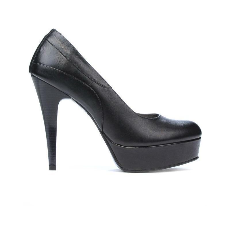 Elegante Damenschuhe 1201 Schwarz