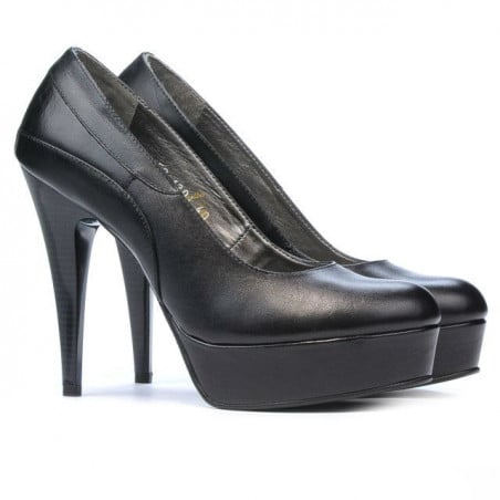 Elegante Damenschuhe 1201 Schwarz