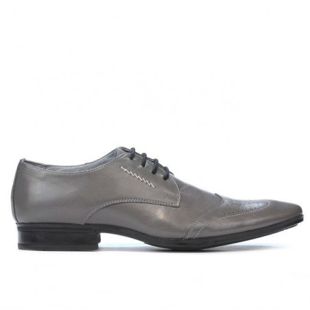 Elegante Herrenschuhe 792 Grau