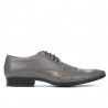 Elegante Herrenschuhe 792 Grau