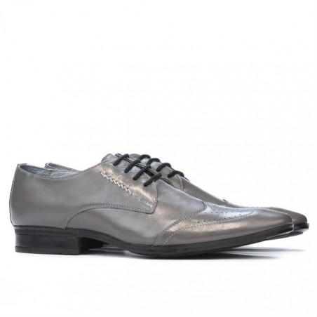 Elegante Herrenschuhe 792 Grau