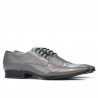 Elegante Herrenschuhe 792 Grau