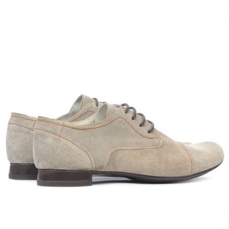 Damen Casual Schuhe 180 Sand Veloursleder