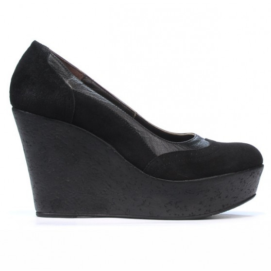 Damen Freizeitschuhe 630 schwarz kombiniert Velours Damen Freizeitschuhe 630 schwarz kombiniert Velours