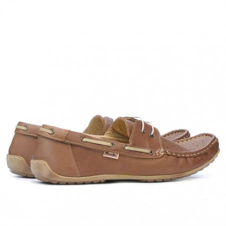 Herren Mokassins 778 perforiert cappuccino