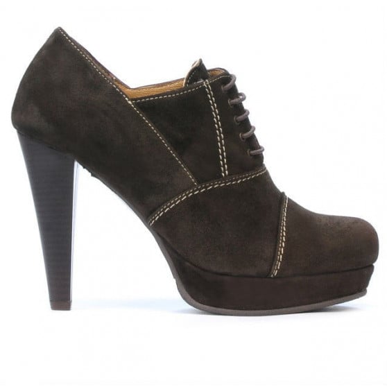 Elegante Damenschuhe 1091 braun Antilope Elegante Damenschuhe 1091 braun Antilope