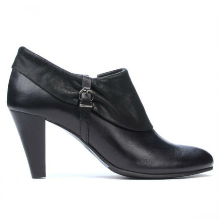 Elegante Damenschuhe 1089 Schwarz kombiniert
