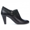 Elegante Damenschuhe 1089 Schwarz kombiniert