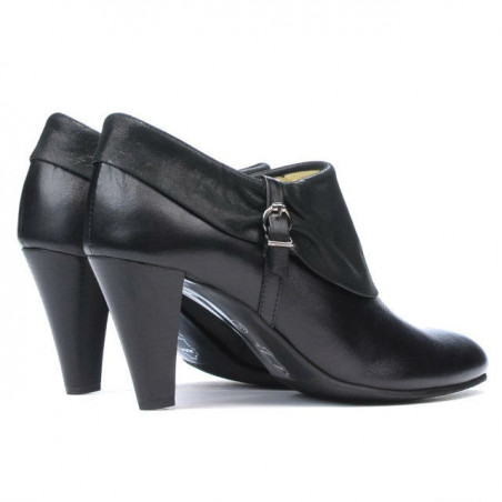 Elegante Damenschuhe 1089 Schwarz kombiniert