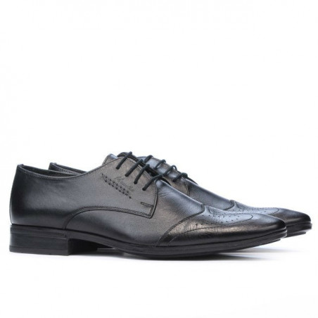 Elegante Herrenschuhe 792 schwarz