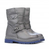 Graue Kleinkindstiefel 22c