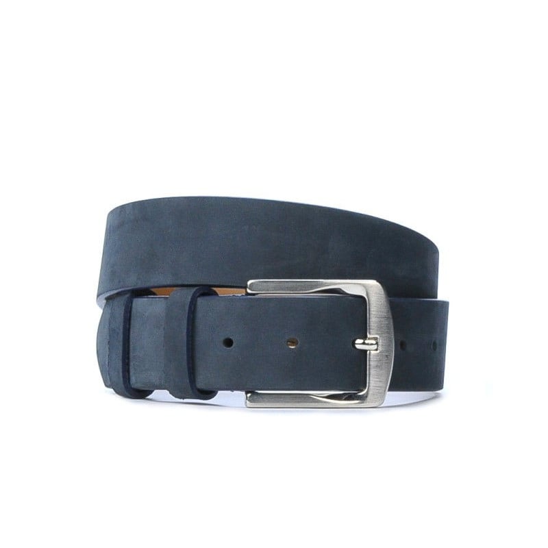 Herren-/Damen-Gürtel 01b Blau-Bufo