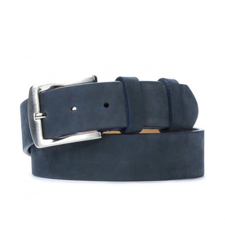 Herren-/Damen-Gürtel 01b Blau-Bufo