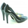 Elegante Damenschuhe 1233 Lack Schwarz