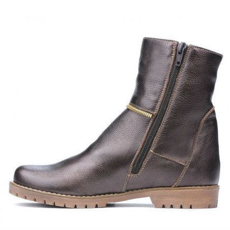 Damenstiefeletten 3306 kupferfarben