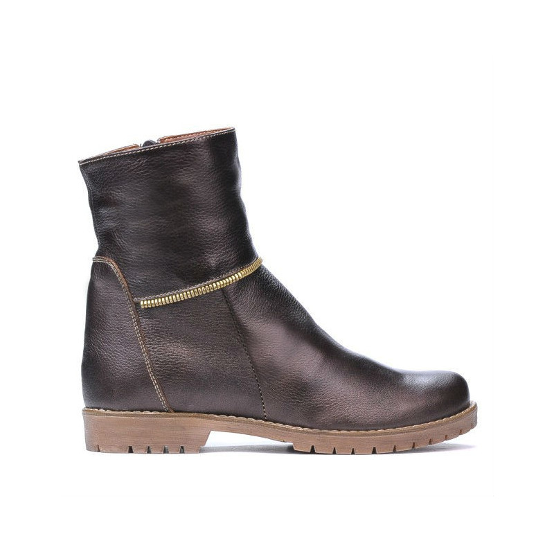 Damenstiefeletten 3306 kupferfarben