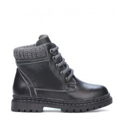 Kleine Kinderschuhe 29-1c schwarz