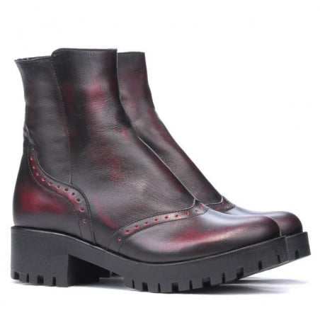 Damenstiefel 3314 a rot
