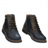 Herrenschuhe 497 Tuxon Indigo+Braun