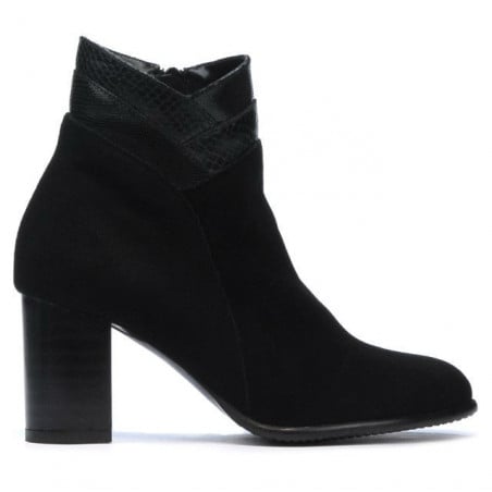 Damenstiefel 1167 schwarz Antilope