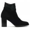 Damenstiefel 1167 schwarz Antilope